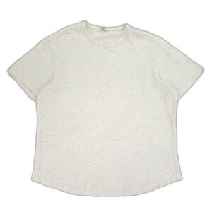 BUCK MASON‎ Slub Tall Curved Hem Tee Short Sleeve Minimal Athleisure Casual